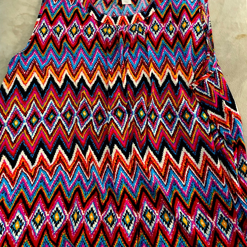 CJ Banks colorful tank